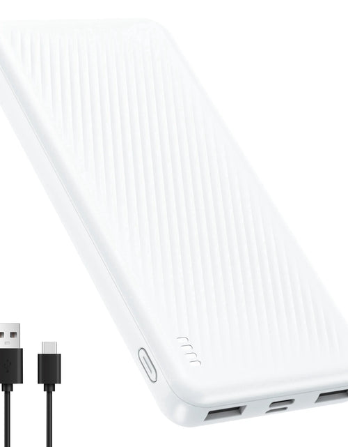 Load image into Gallery viewer, 20000 Mah Portable Charger Power Bank Dual USB Battery Pack for Iphone, Ipad, Galaxy, Android, Pixel and Tablet (Blue)
