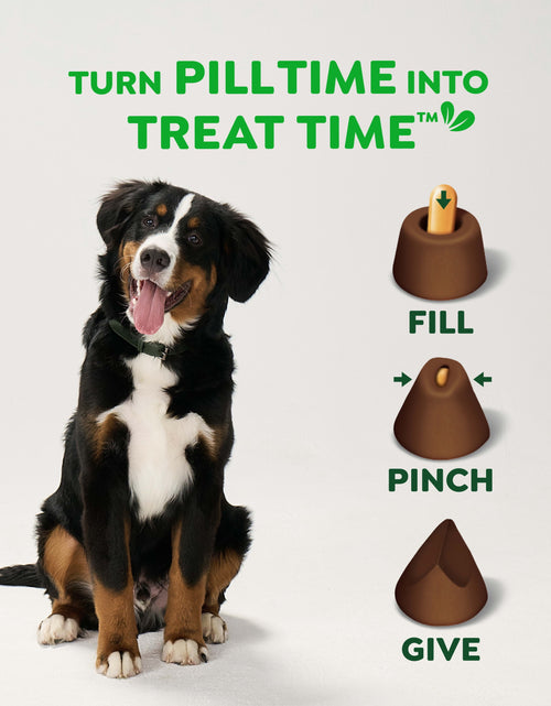 Load image into Gallery viewer, Pill Pockets for Dogs Hickory Smoke Large, Capsule Size Soft Dog Treats, 7.9 Oz (30 Pk)
