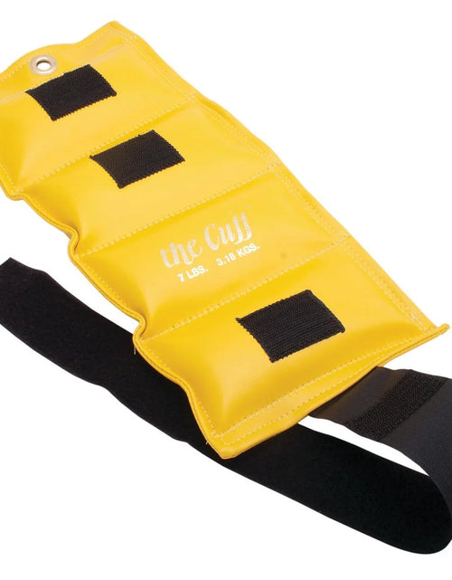 Load image into Gallery viewer, Original Adjustable Ankle and Wrist Weight for Yoga, Dance, Running, Cardio, Aerobics, Toning, and Physical Therapy. 7 Lb - Lemon
