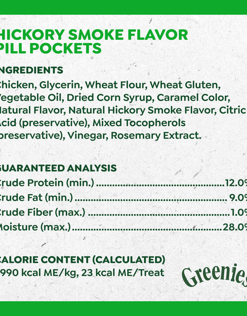 Load image into Gallery viewer, Pill Pockets for Dogs Hickory Smoke Large, Capsule Size Soft Dog Treats, 7.9 Oz (30 Pk)
