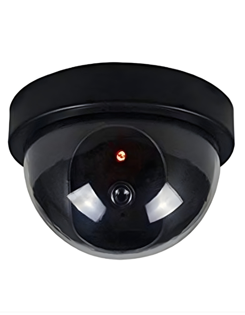 Load image into Gallery viewer, SecureView™ Dome Dummy Camera – Look Protected, Stay Deterrent, Spend Less
